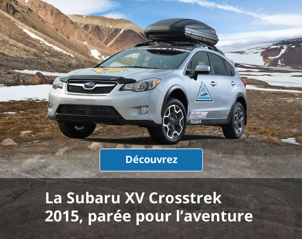 The adventure-ready  2015 Subaru Crosstrek