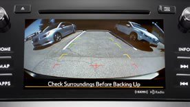 2015 Subaru Legacy - Rear-view camera 