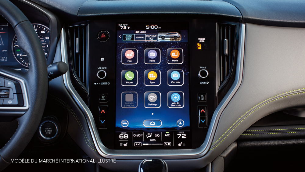 Subaru Outback 2020 - Nouveaux systèmes d'infodivertissement