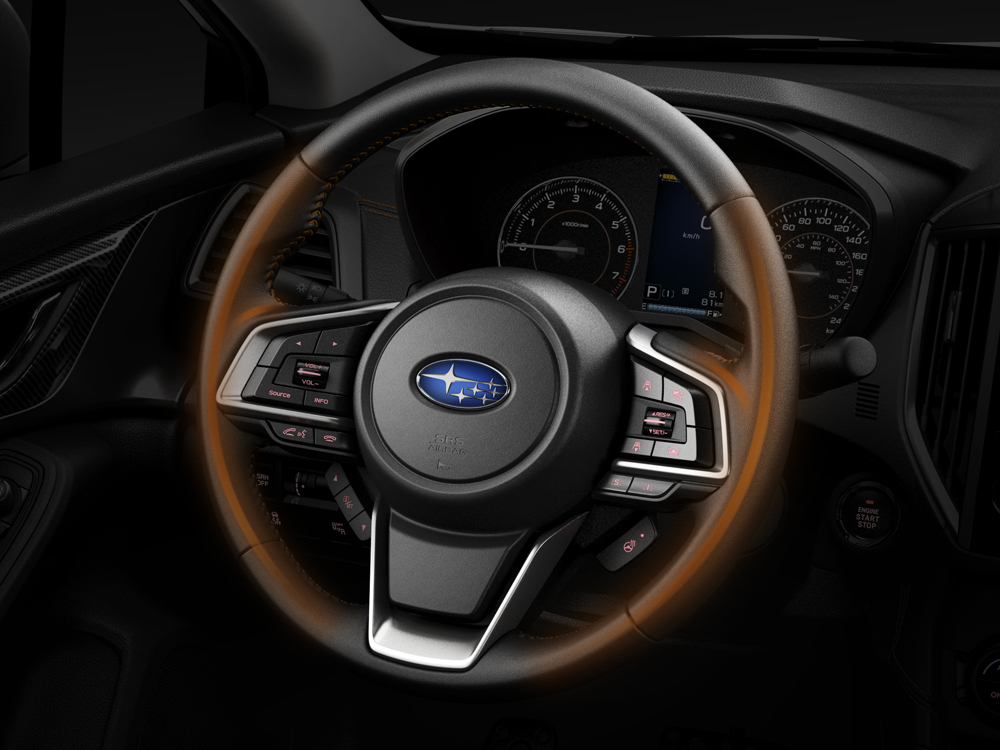 2021 Subaru Crosstrek Heated Steering Wheel