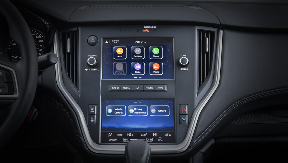 Interior 2021 Outback Subaru Canada