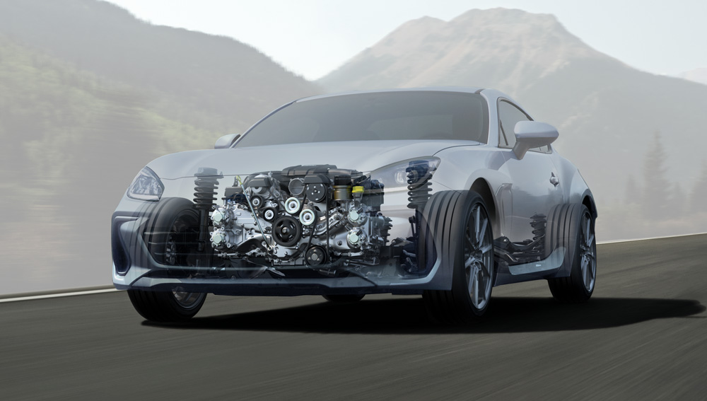 2022 Subaru BRZ SUBARU BOXER® engine