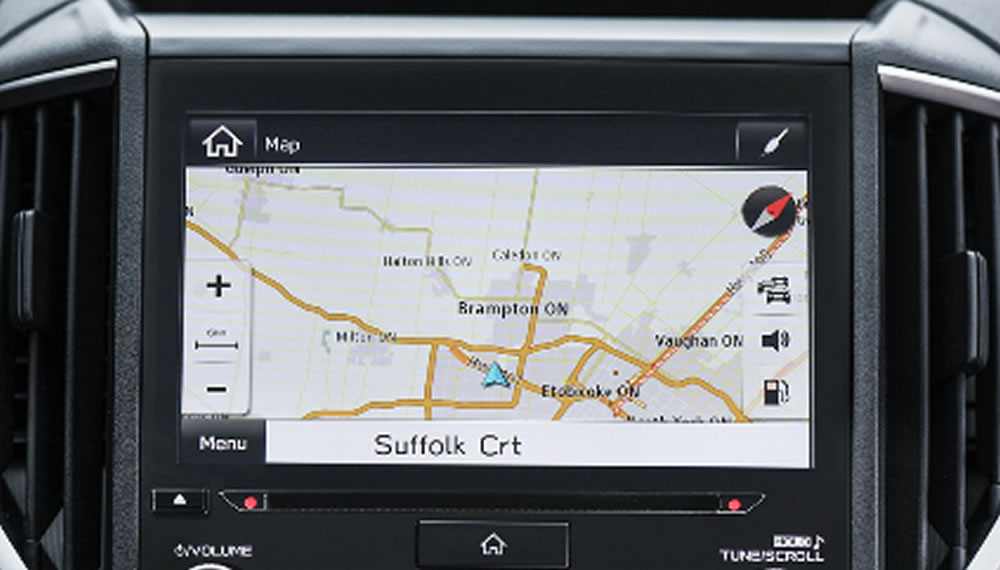 Subaru Forester 2022 Système d'infodivertissement à écran de 8 po avec navigation
