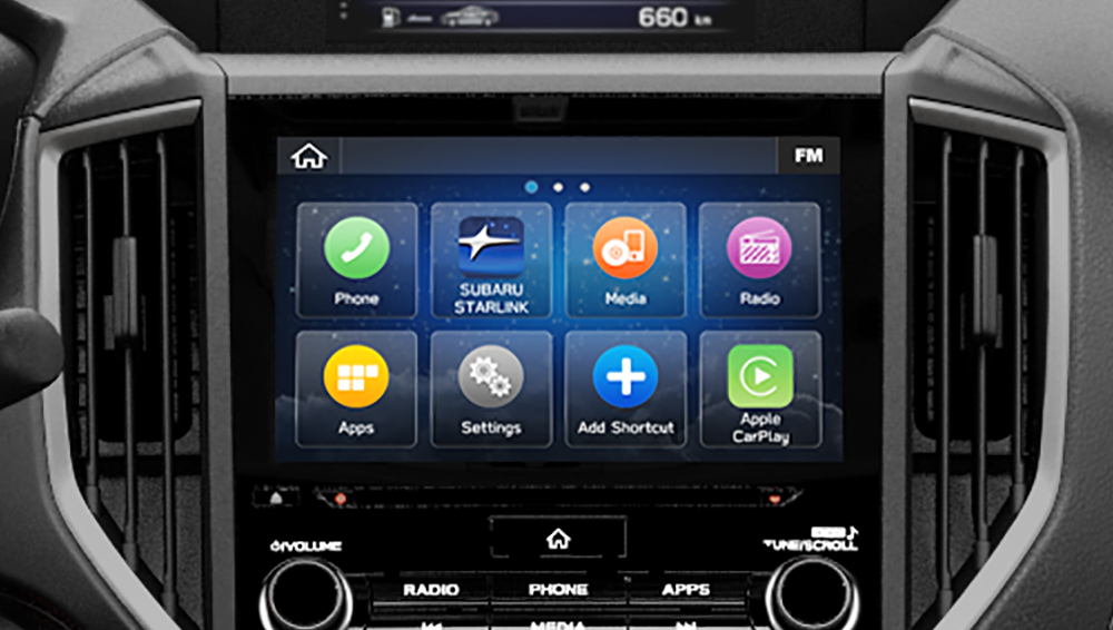 2022 Subaru Impreza 8-inch Infotainment System
