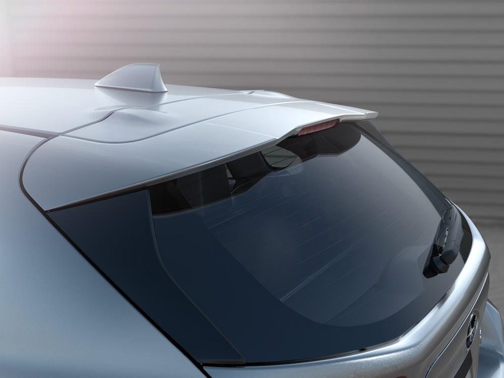 2022 Subaru ImprezaRoofline Rear Spoiler with Integrated Brake Light (5-door)