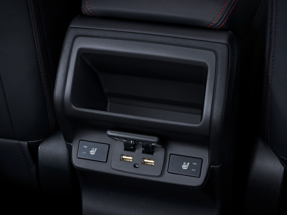 2022 SUBARU WRX Rear Heated Seats & Dual USB Ports