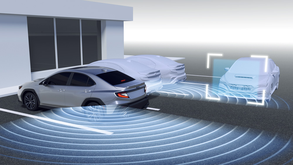Subaru WRX 2022 Système de détection de véhicules en approche Subaru (SRVD)