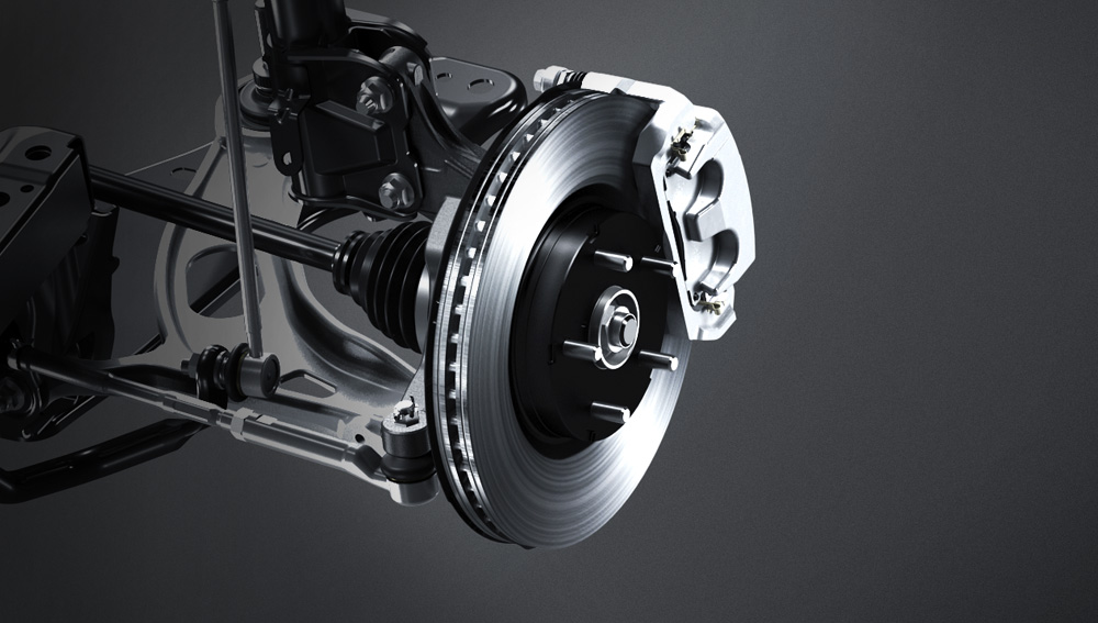 2022 Subaru WRX High-performance Anti-Lock Braking System (ABS)