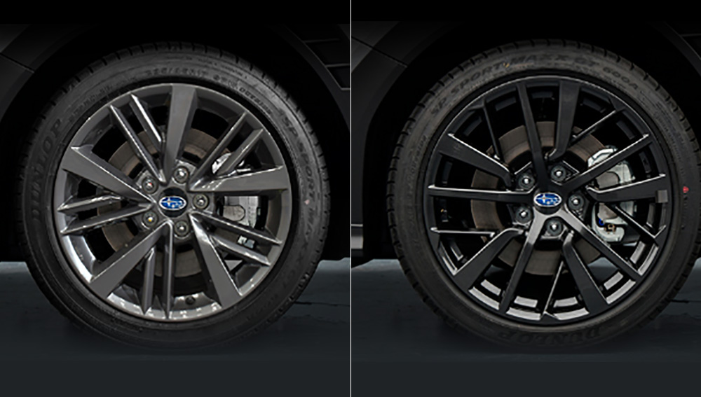 2022 Subaru WRX Lightweight Aluminum Alloy Wheels