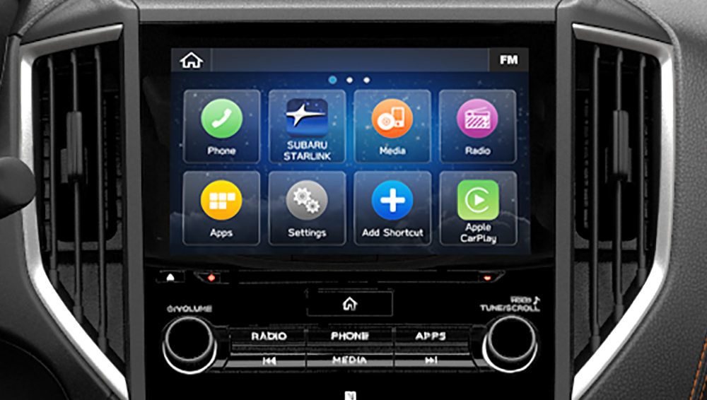 Subaru Crosstrek 2022 Système d’infodivertissement à écran de 8 po