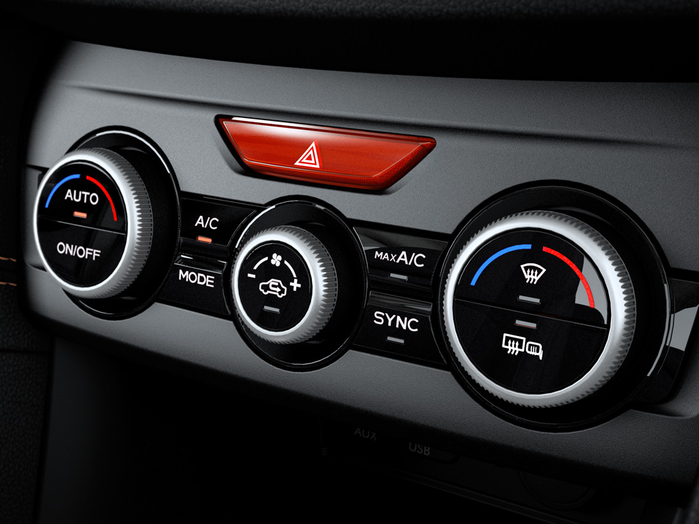 Subaru Crosstrek 2022 Contrôle de température automatique à deux zones