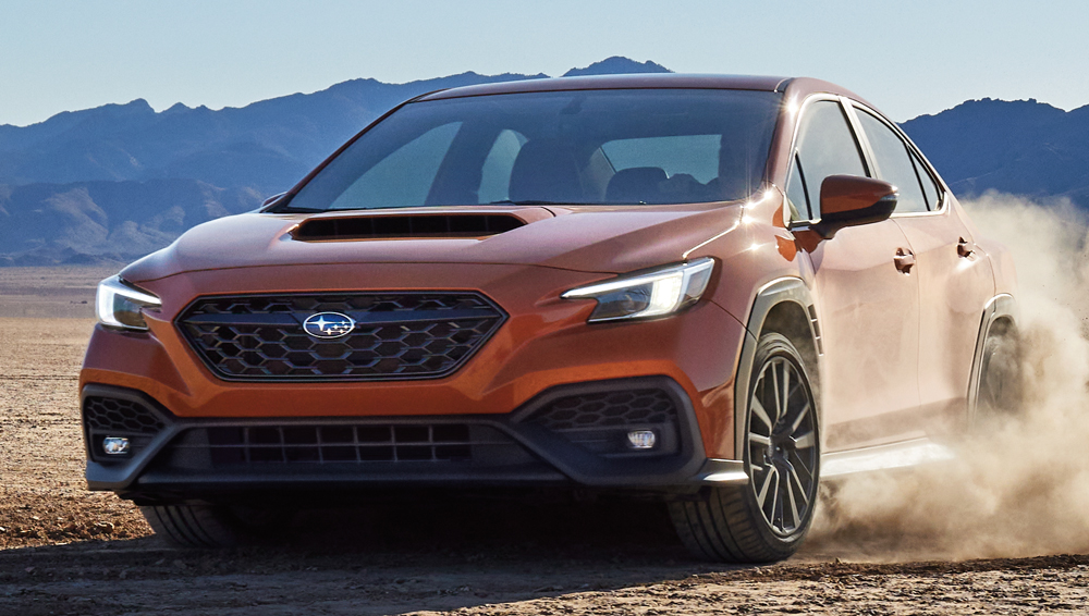 2022 Subaru WRX Built on the Subaru Global Platform