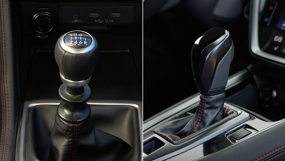 2022 Subaru WRX Choice of Two Performance Transmissions