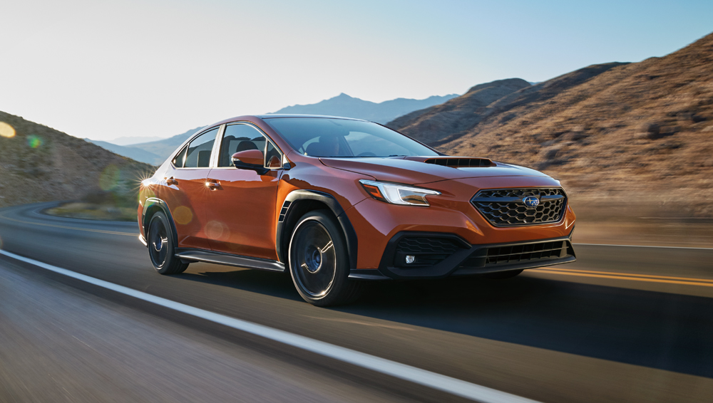 2022 Subaru WRX Subaru Symmetrical Full-Time AWD for Exceptional Grip