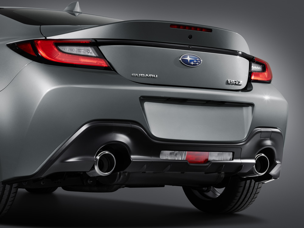 2023 Subaru BRZ Dual Exhaust with Stainless Steel Tips