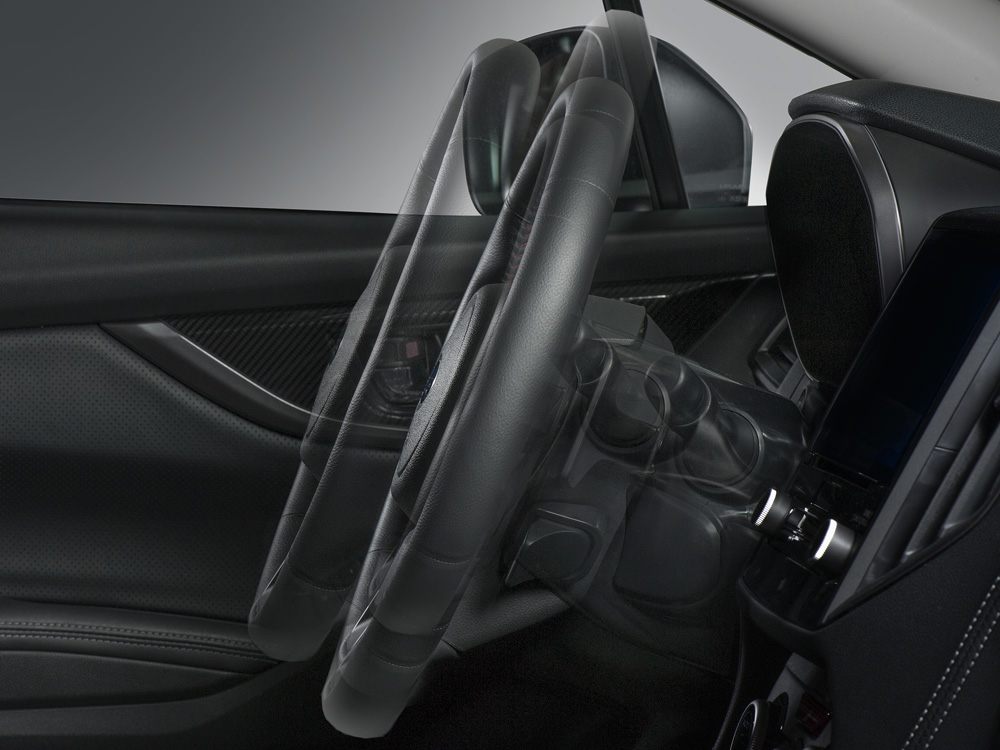 2023 Subaru Impreza Tilt-adjustable, Telescopic Steering Wheel with Integrated Controls
