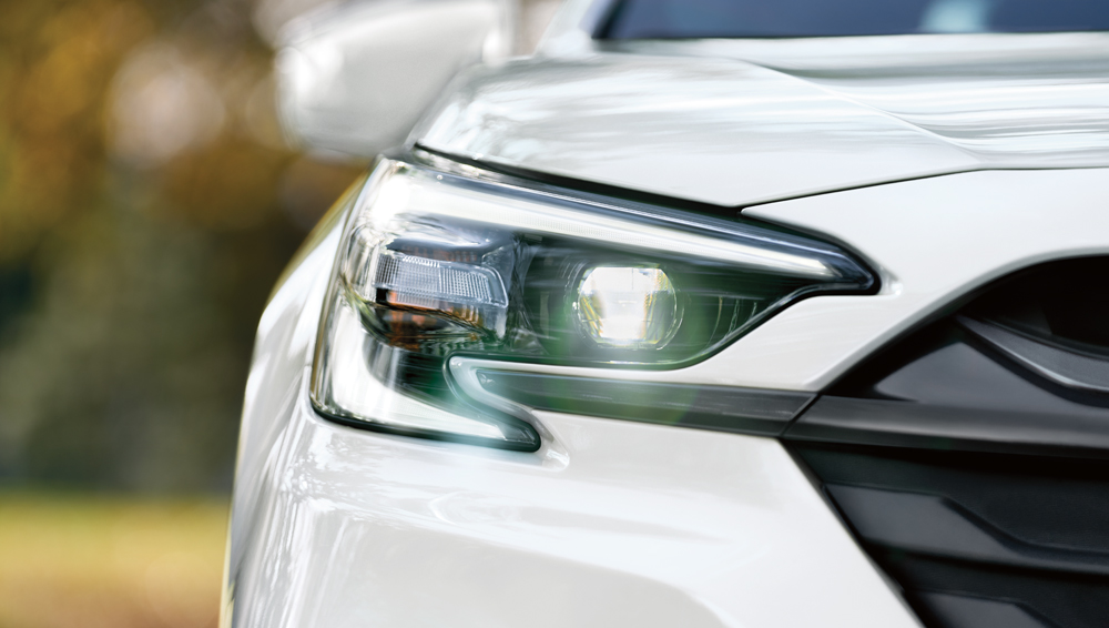 2023 Subaru Legacy Close up of the LED Daytime Running Light (DRL).
