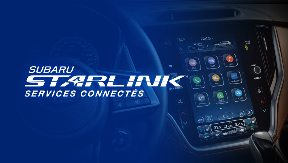 Subaru Outback 2023 Services connectés SUBARU STARLINK®