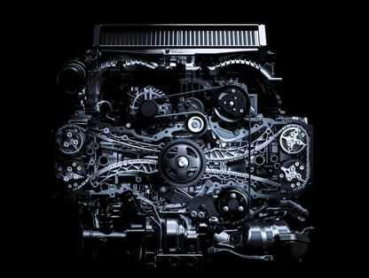 Image of the Subaru Boxer® engine.