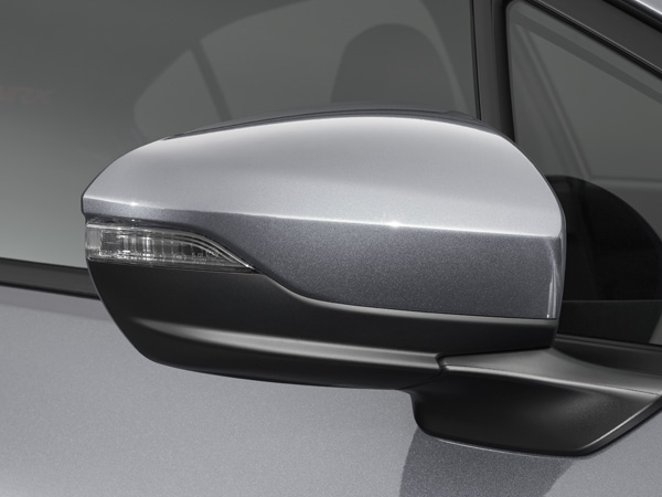 2023 WRX Sport-tech door mirror with LED turn signal light.
