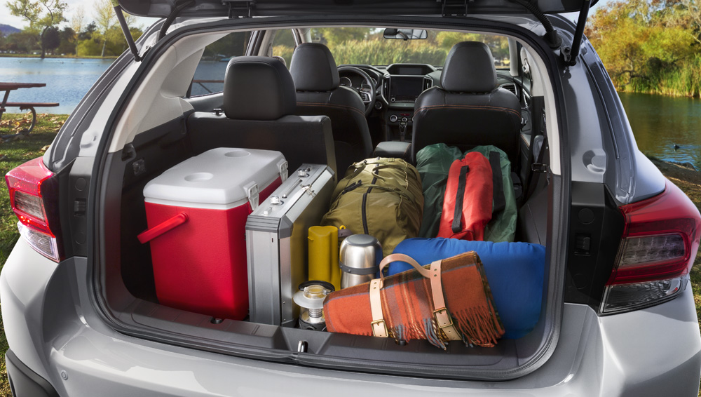 2023 Subaru Crosstrek Reengineered cargo area