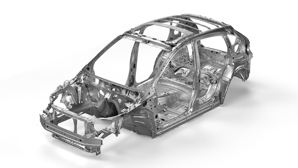 Subaru Crosstrek 2023 Châssis renforcé sophistiqué en forme d’arceau