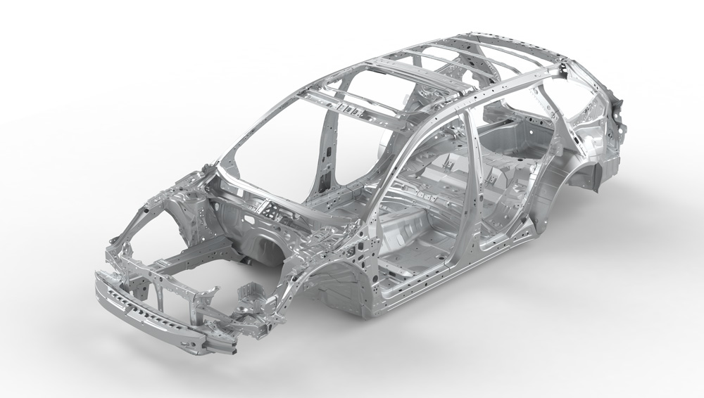 Subaru Outback 2023 Châssis renforcé sophistiqué en forme d’arceau