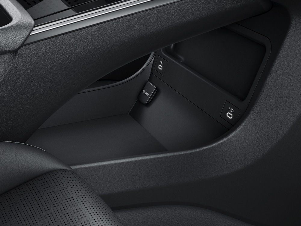 2023 Subaru Solterra 2023 Subaru Solterra Center Console Storage, 12V Outlet and USB Ports 