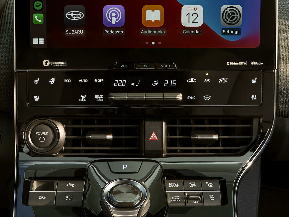2023 Subaru Solterra Dual-Zone Automatic Climate Control with ECO Mode