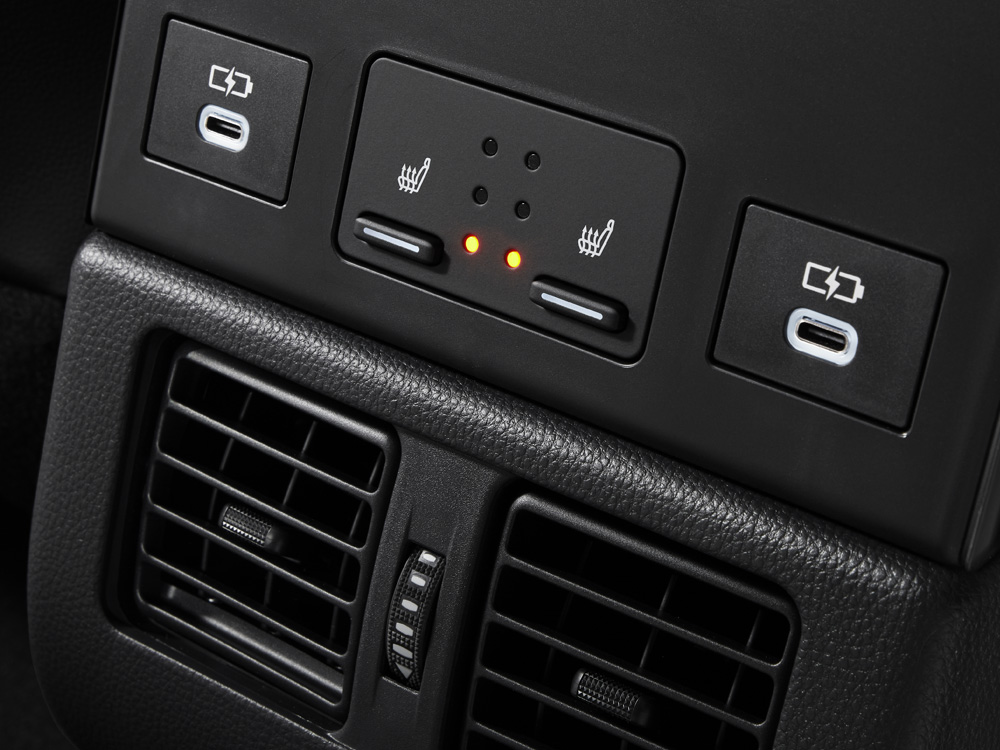 2023 Subaru Solterra Heated Rear Seats, Air Vents and USB Ports
