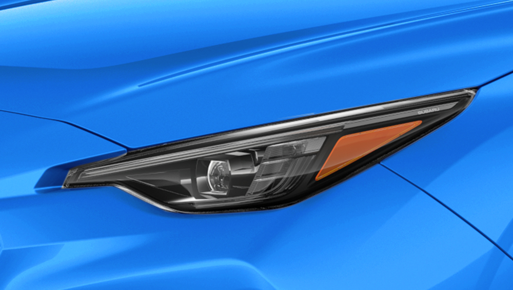 A shot of 2024 Impreza LED Steering Responsive Headlight.