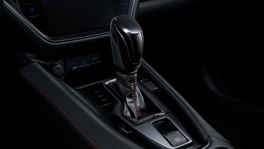 Image of Subaru Performance Transmission® (SPT) shifter.