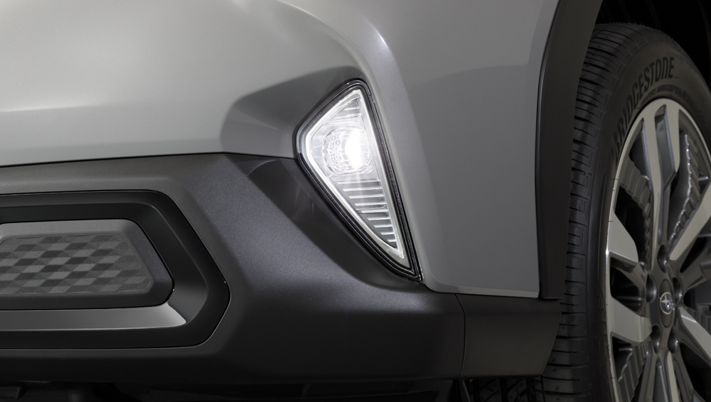 Phare antibrouillard de la Forester 2026.