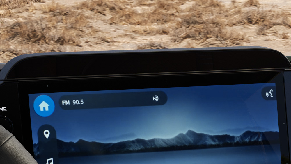 Close up of the DriverFocus™ system.
