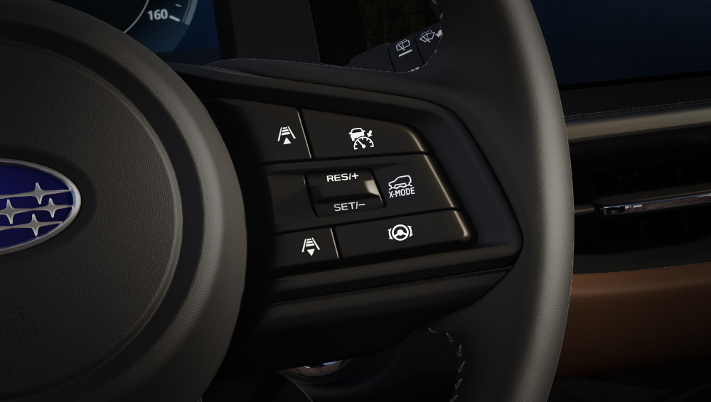 Screenshot of X-MODE® controls.