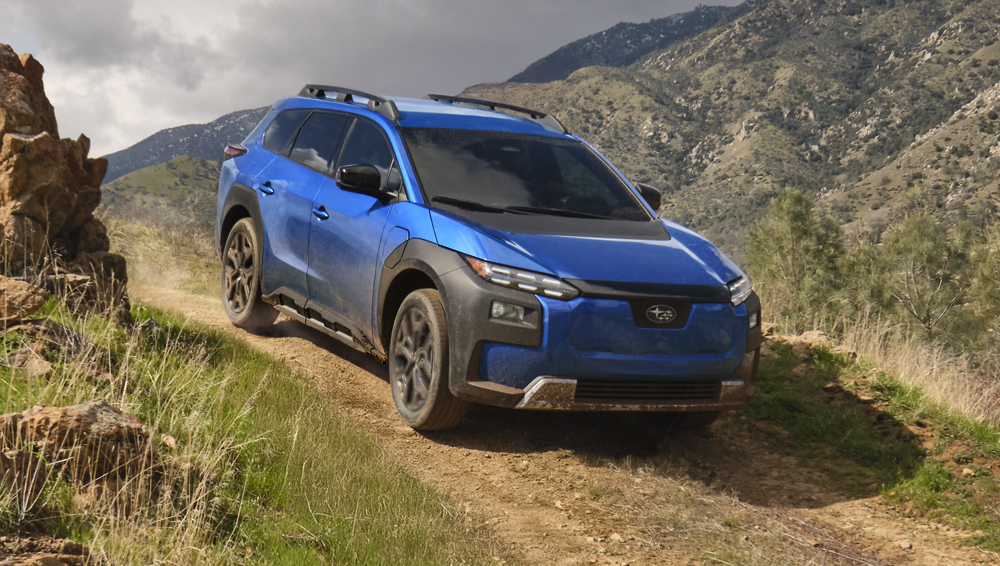 Image showing the 2026 Trailseeker going downhill.