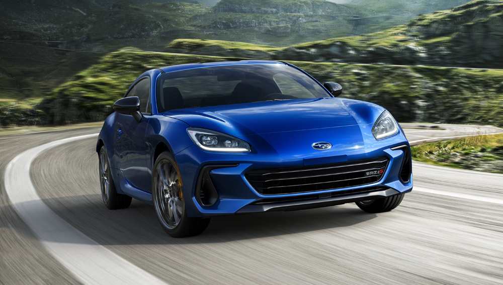 Head on shot of 2027 BRZ.