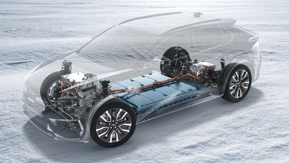 2027 Solterra battery pack and StarDrive® motors.