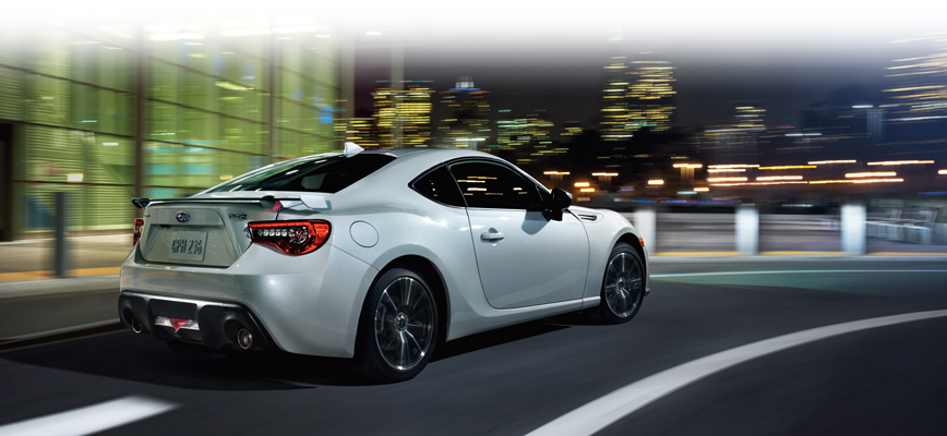 Subaru BRZ is designed to be as aerodynamic and lightweight as ...