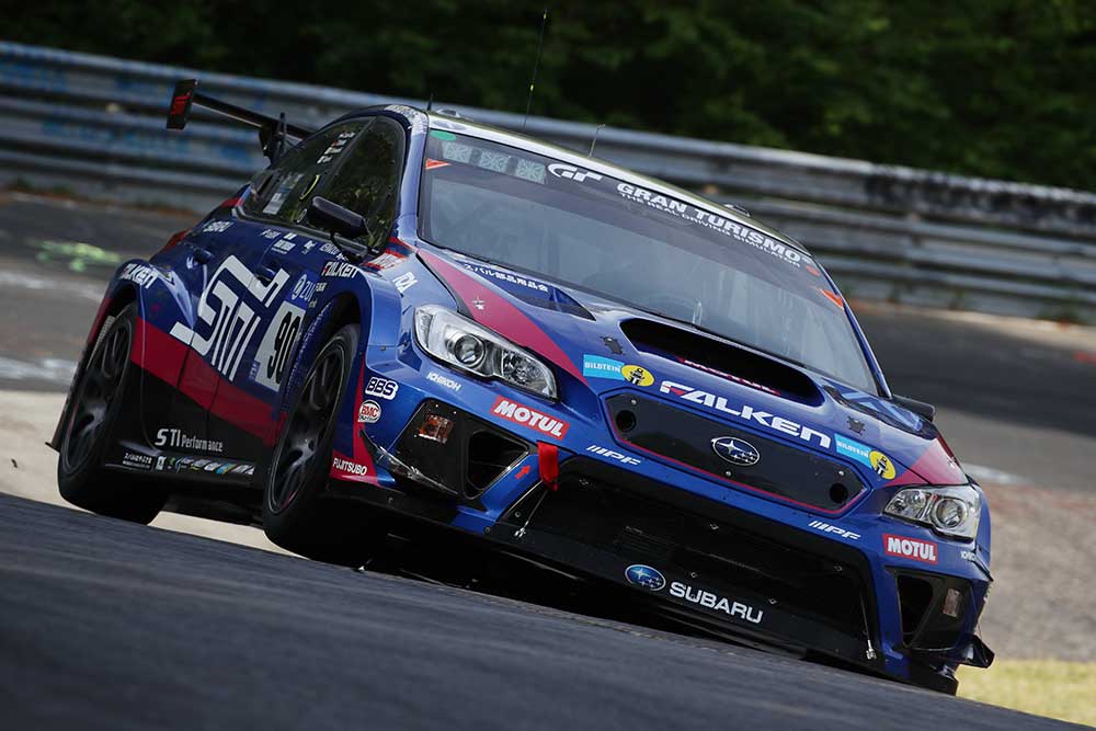 Subaru Tecnica International (STI), finished first in its class at the 2018  Nürburgring 24-Hour Race in Germany