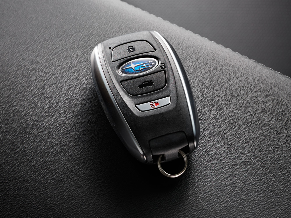 subaru outback key proximity exterior