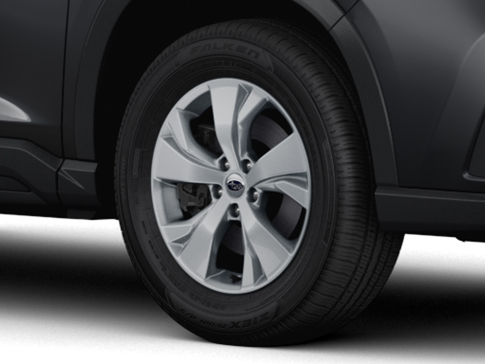 Subaru Ascent 2023 Jantes en alliage d’aluminium de 18 po – fini argenté, cinq rayons