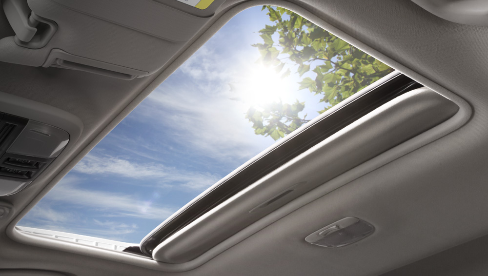 2023 Subaru Crosstrek An Open Car Sunroof View