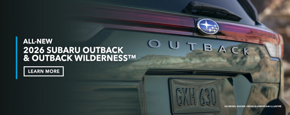 All-New 2026 Outback and Outback Wilderness SUVs.