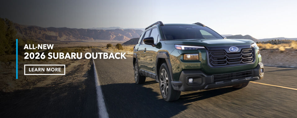 All-New 2026 Outback and Outback Wilderness SUVs.