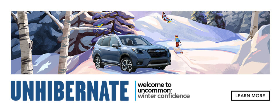Uncommon benefits means more reasons to feel confident choosing a Subaru