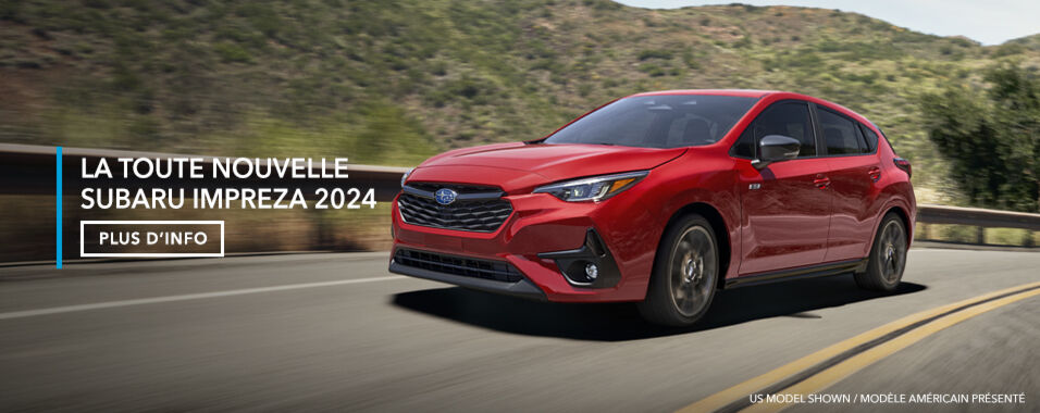 La toute nouvelle Subaru Impreza 2024 à hayon : un style extérieur plus racé, de nouvelles technologies branchées comme l