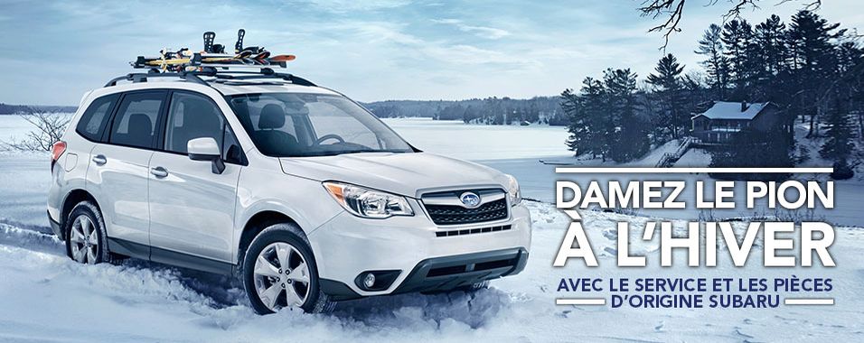 Subaru official site