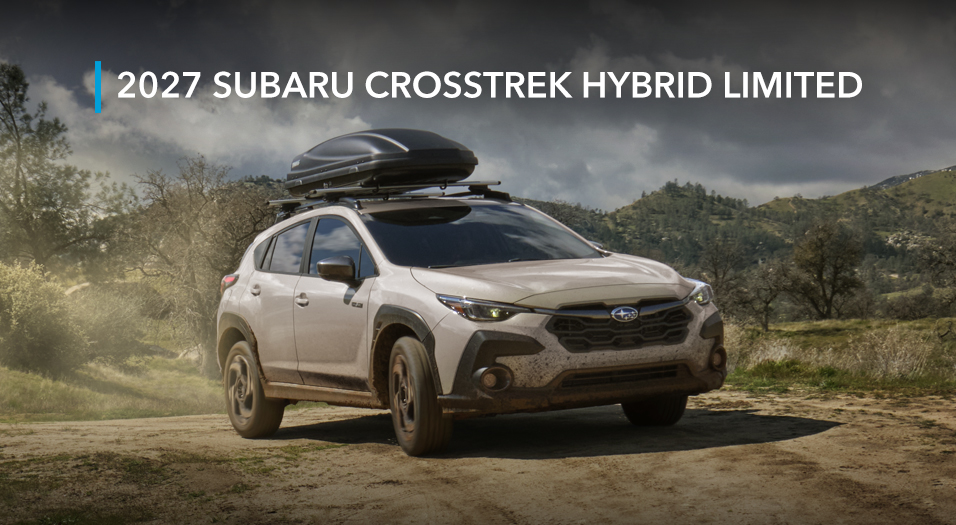 The All-New 2026 Subaru Crosstrek Hybrid Limited