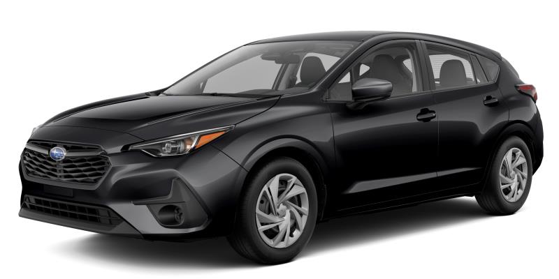 2025 Impreza Convenience  5-door Crystal Black Silica